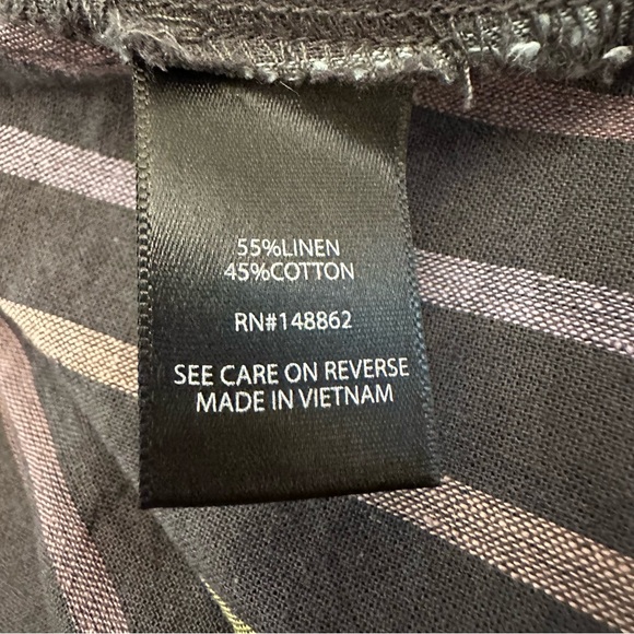 Torrid Striped Midi Skirt Size 1X A-Line Retro 50s Button Down Full Pinup Circle - Picture 9 of 10